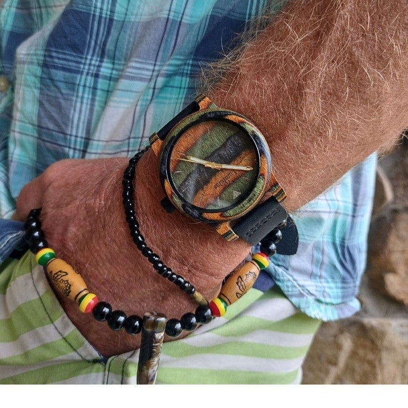 The Daintree Unisex Wood Watch