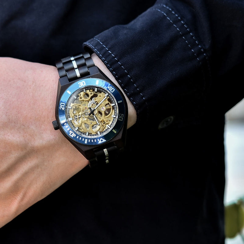 The Davidson Men's Wood Watch