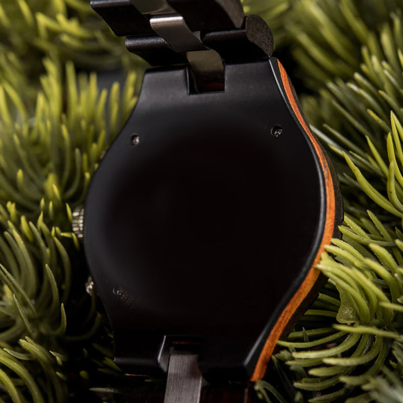 The Hunter Men's Wood Watch
