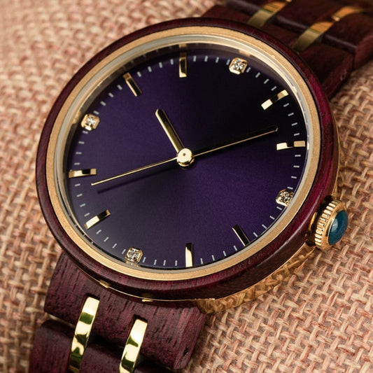 The Lilly Pilly Women's Wood Watch