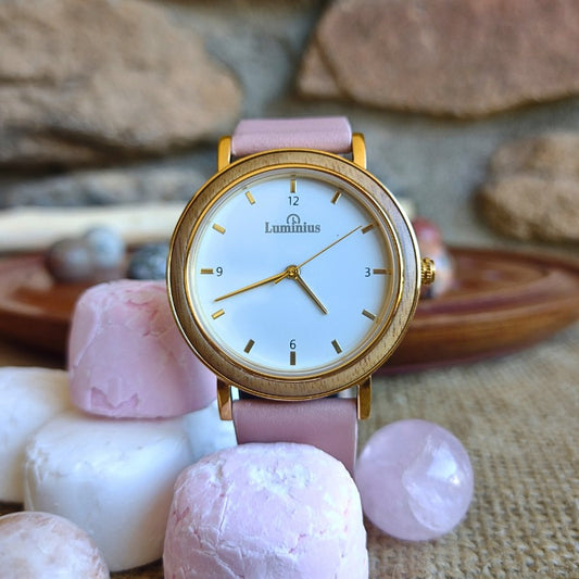 The Marshmallow Women's Wood Watch