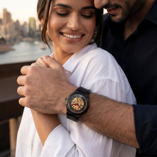 The Blacksmith Men's Wooden Watch