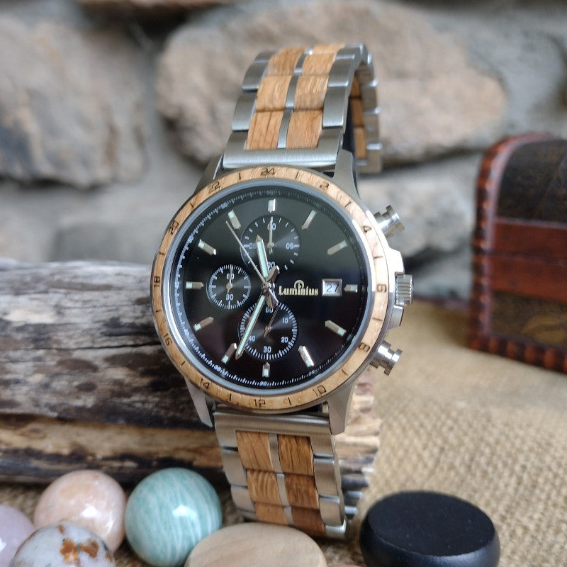 Oak - men's wooden watch