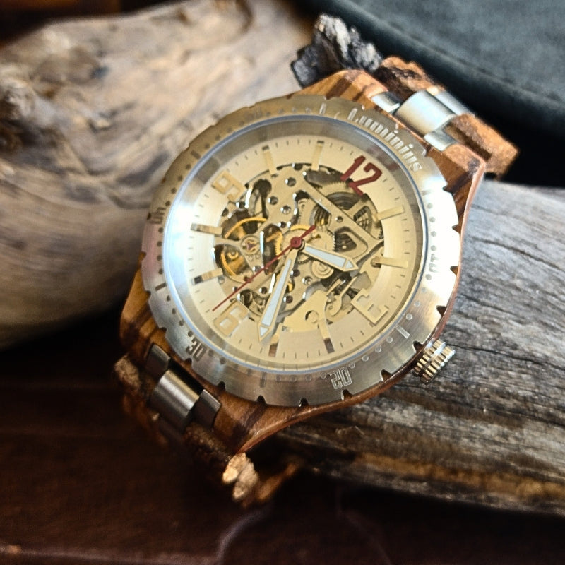 Luminius Men's Wooden Watch The Rodeo – Luminius Wood Watches