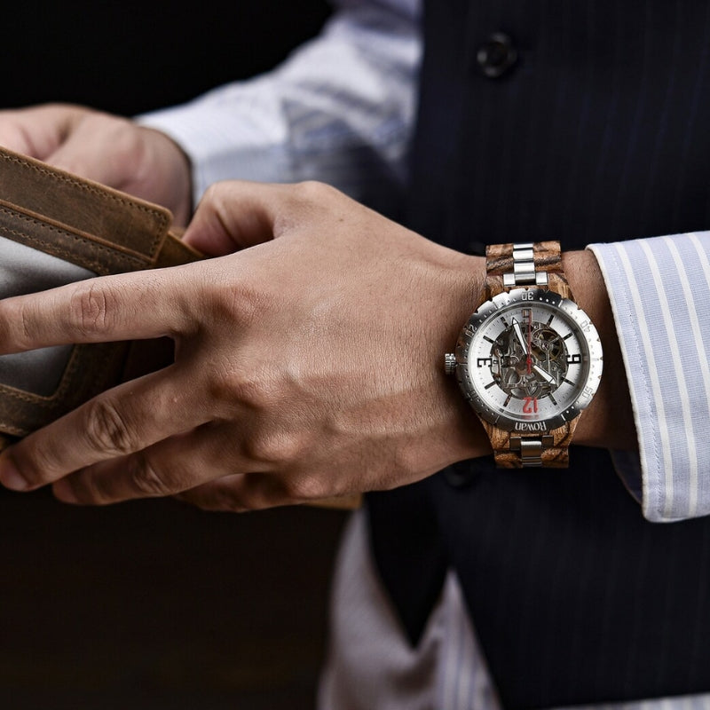 The Rodeo Men's Wooden Watch