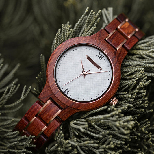 The Sunset Women's Wood Watch