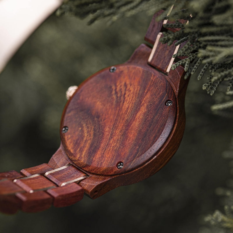 The Sunset Women's Wood Watch
