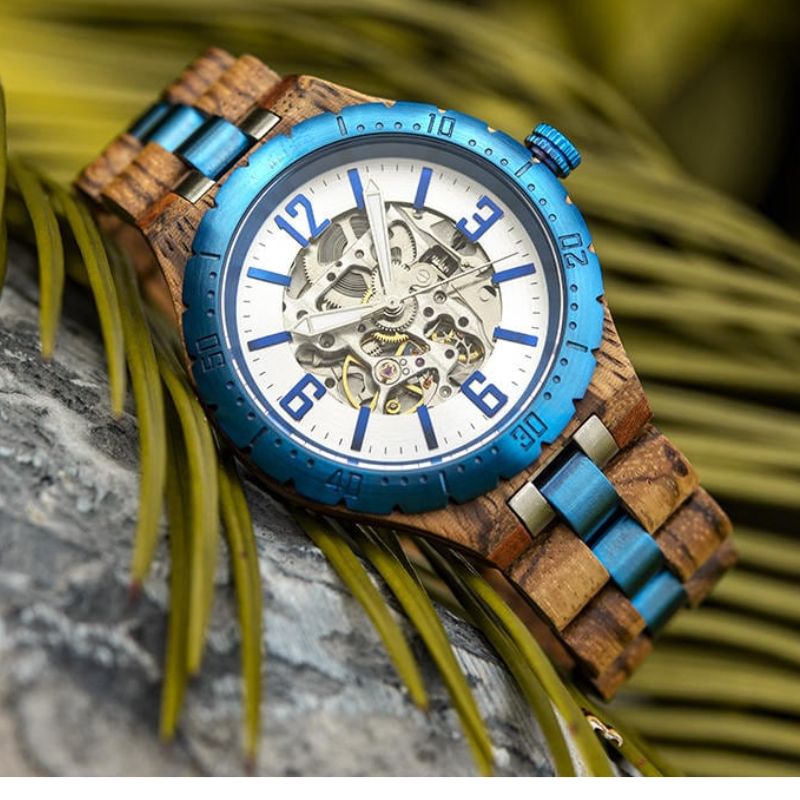 The Mariner Men's Wood Watch
