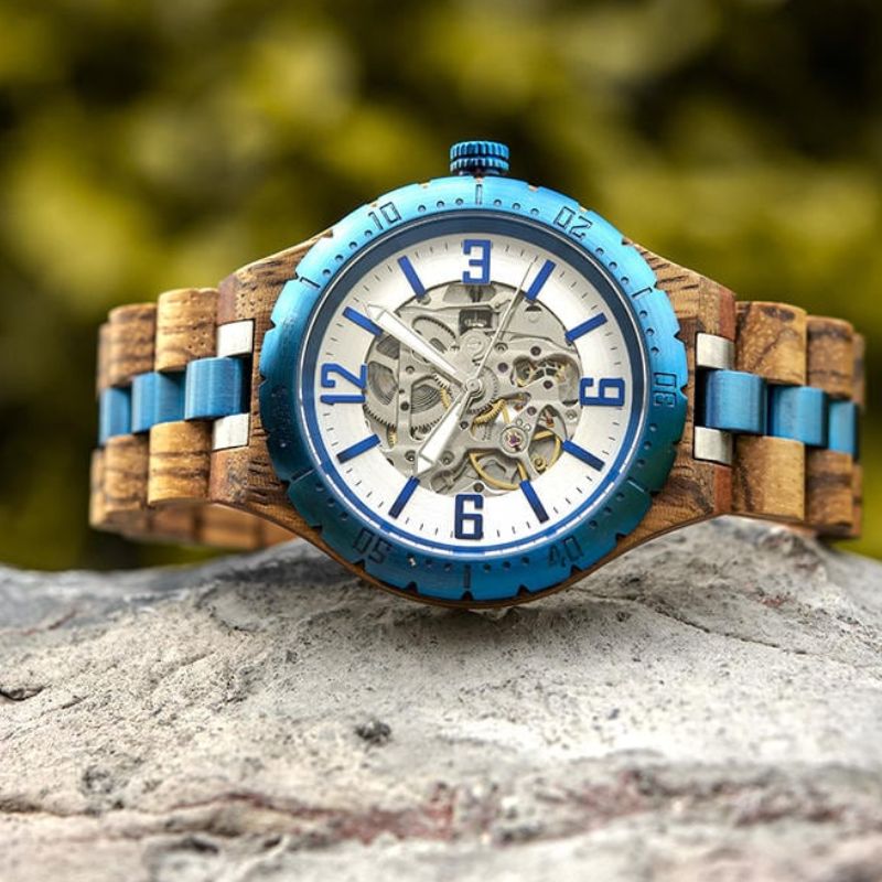 The Mariner Men's Wood Watch