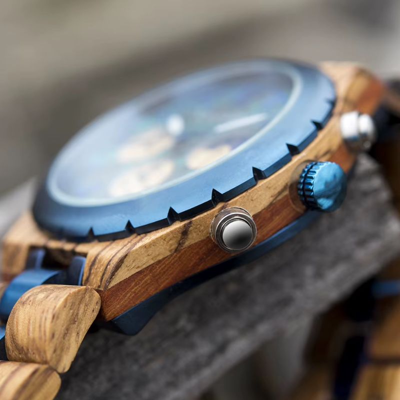 The Mariner Men's Wood Watch