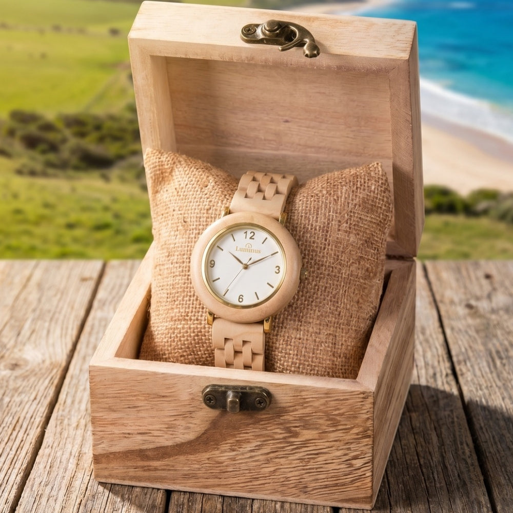 The Lemonade Women's Wood Watch