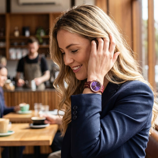 The Lilly Pilly Women's Wood Watch