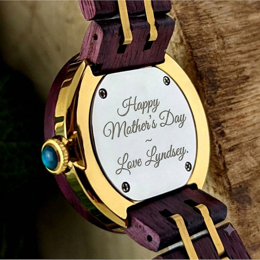 The Lilly Pilly Women's Wood Watch
