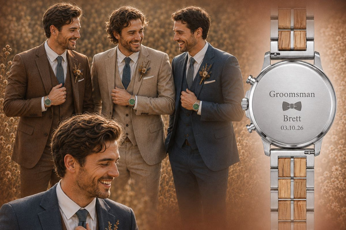 Wood Watches as Groomsmen Gifts