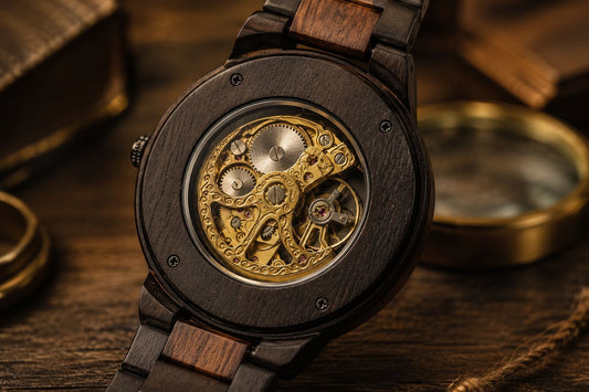 Types and styles of Australian watch mechanisms and how they compare including automatic watches like the one shown in this image with a close-up of The mechanism at work