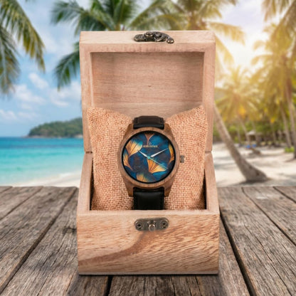 The Whitsundays Unisex Wood Watch