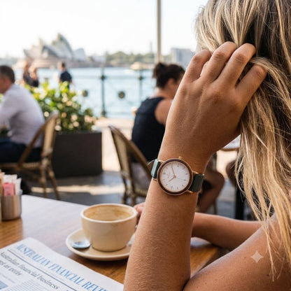 The Tasman Women's Wood Watch