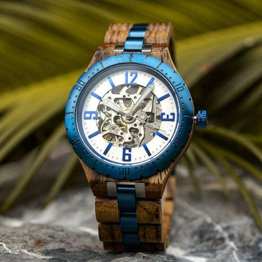 The Mariner Men's Wood Watch