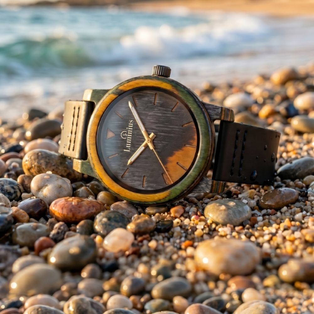 The Daintree Unisex Wood Watch