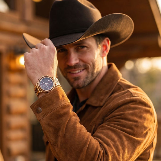 The Camelot Men's Wooden Watch