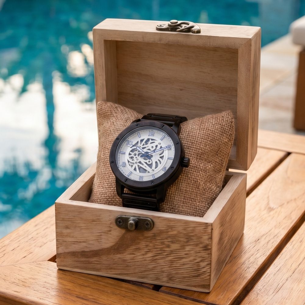 The Cathedral Men's Wooden Watch