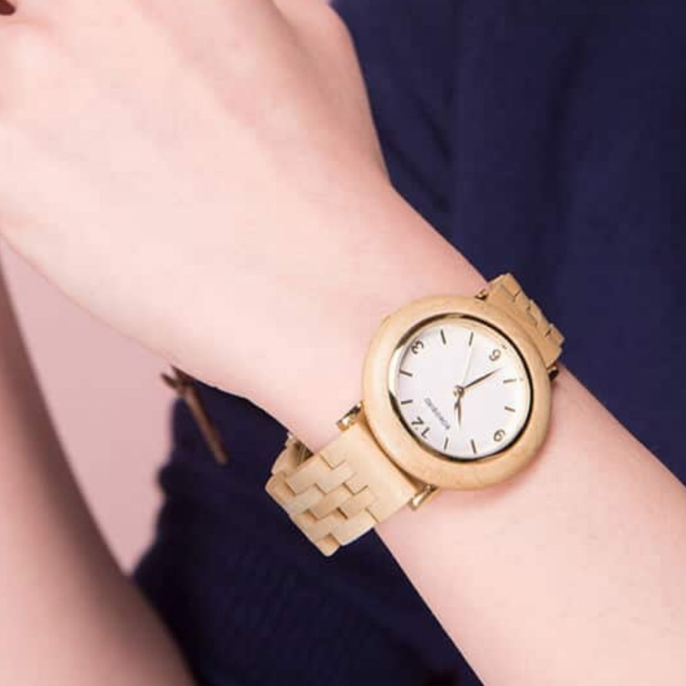 The Lemonade Women's Wood Watch