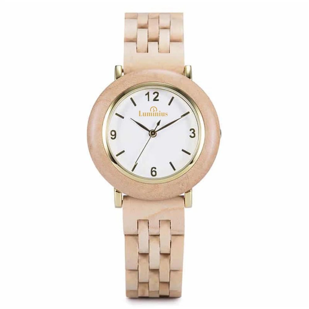 The Lemonade Women's Wood Watch