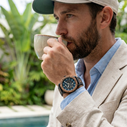 The Ulysses Men's Wood Watch