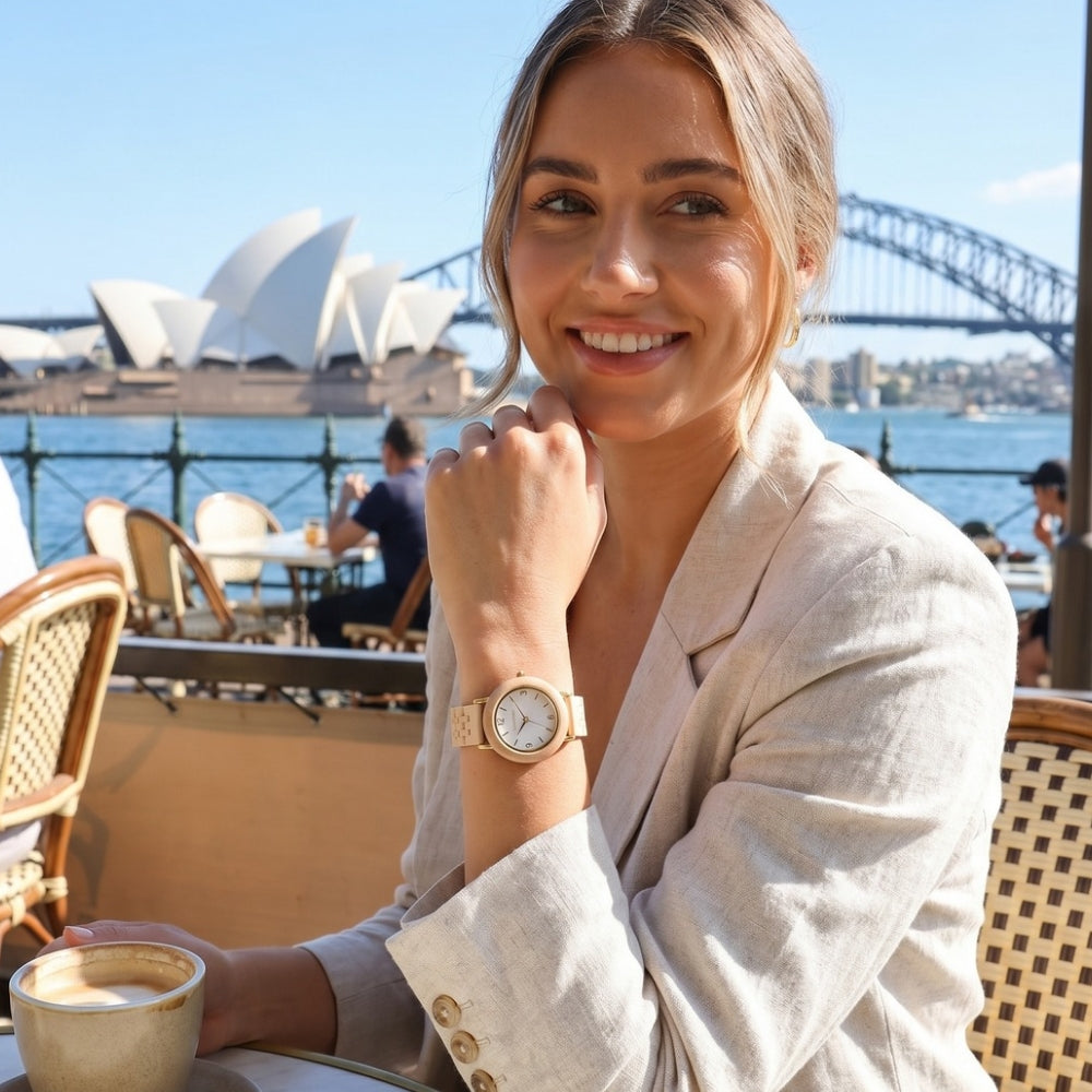 The Lemonade Women's Wood Watch