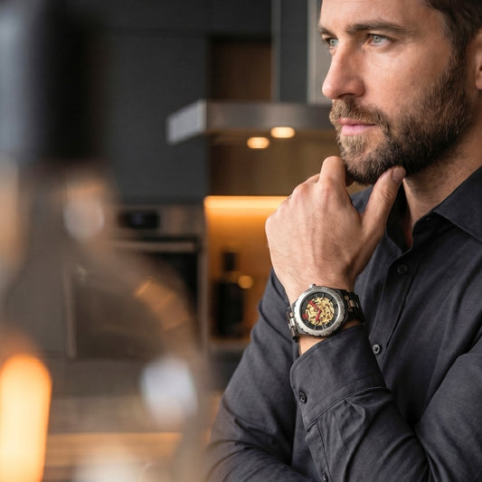 The Blacksmith Men's Wooden Watch