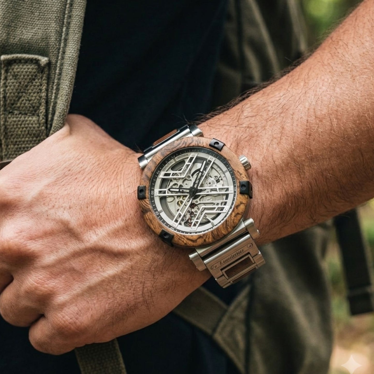 The Antarctic Men's Wood Watch