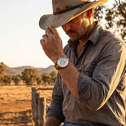 The Rodeo Men's Wood Watch