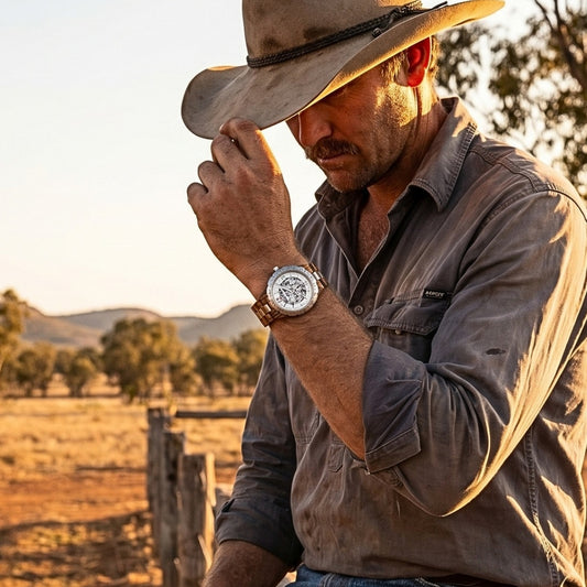 The Rodeo Men's Wooden Watch