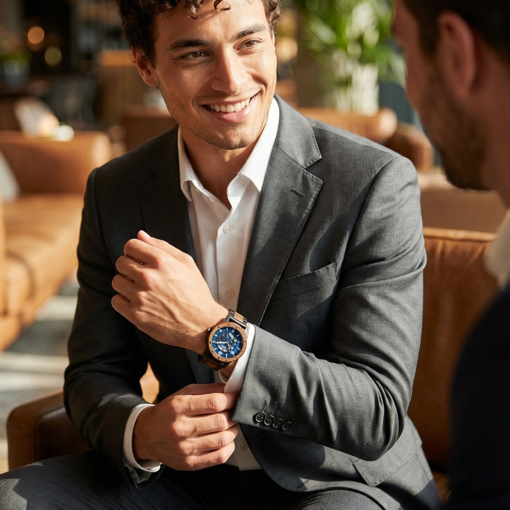 The Ulysses Men's Wood Watch