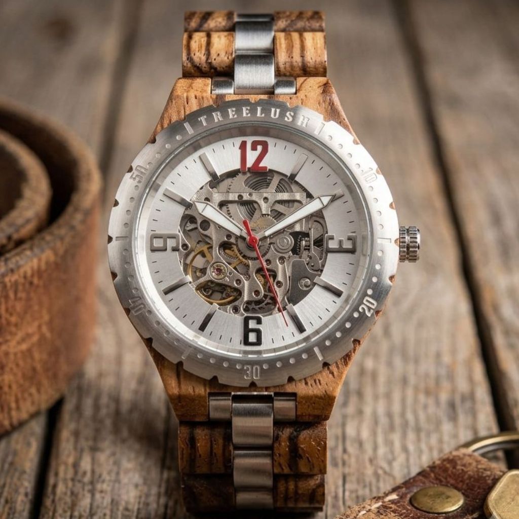 The Rodeo Men's Wood Watch
