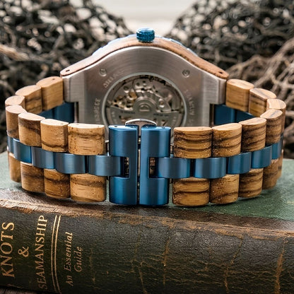 The Mariner Men's Wood Watch