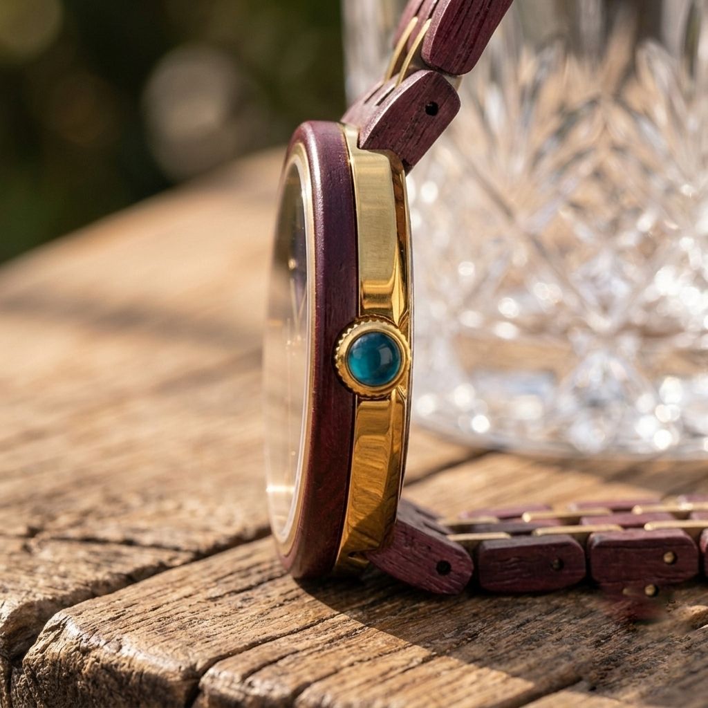 The Lilly Pilly Women's Wood Watch