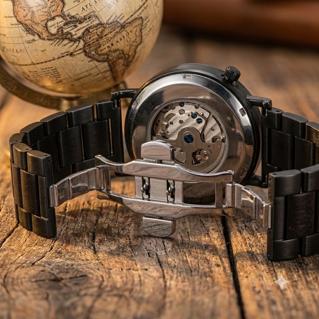 The Aviator Men's Wood Watch