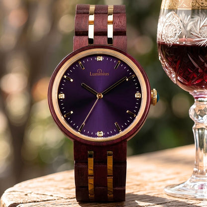 The Lilly Pilly Women's Wood Watch