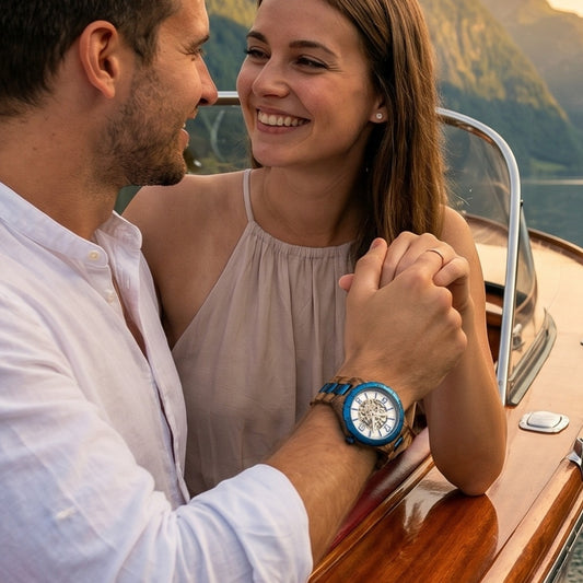 The Mariner Men's Wood Watch