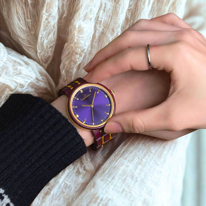 The Lilly Pilly Women's Wood Watch