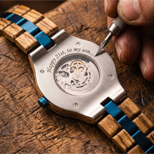 The Mariner Men's Wood Watch