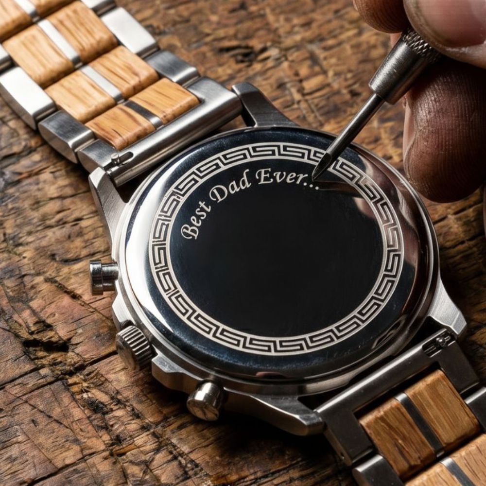 The Emerald Oak Men's Wood Watch