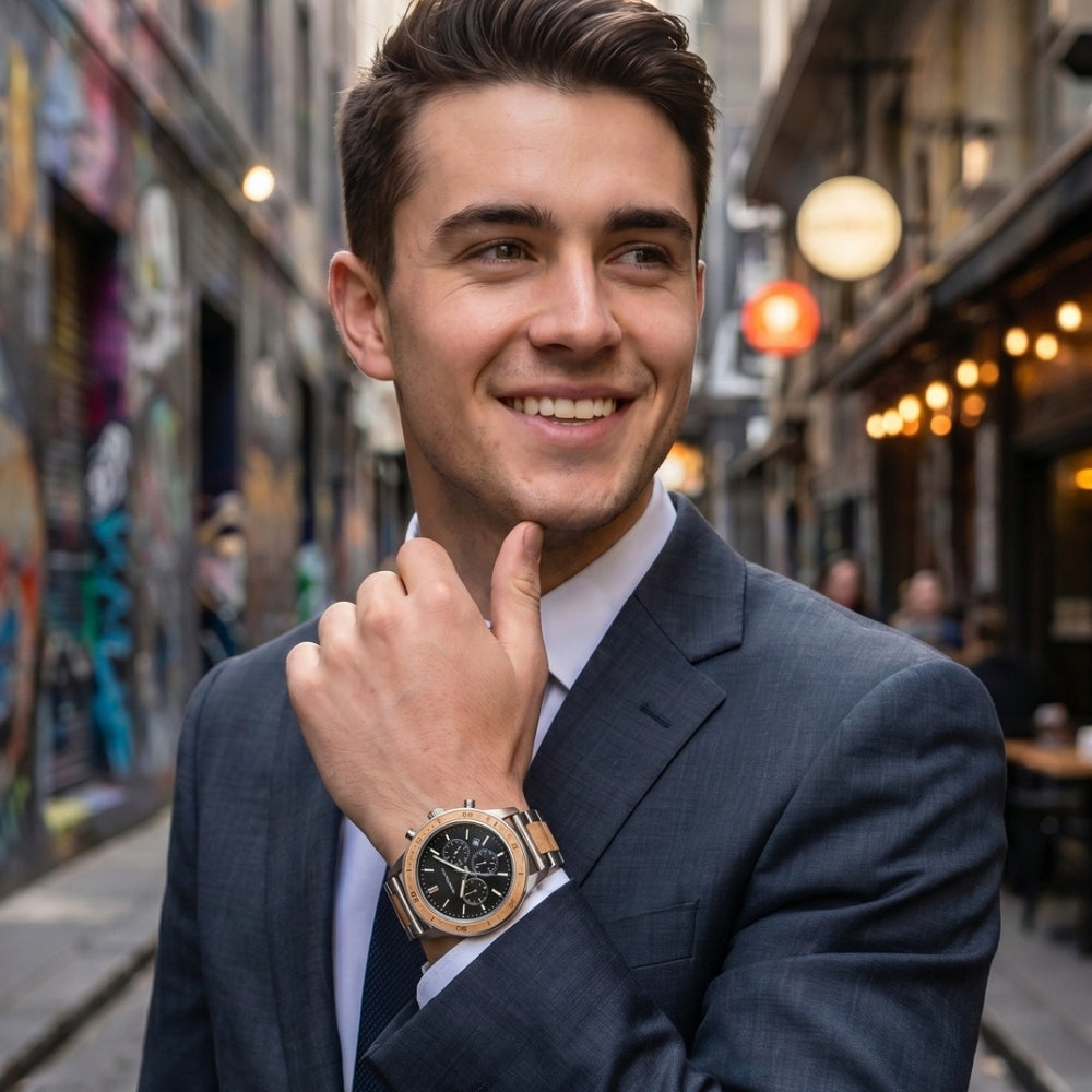 The Oak Men's Wood Watch