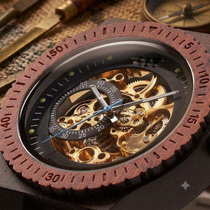 The Biscuit Men's Wooden Watch