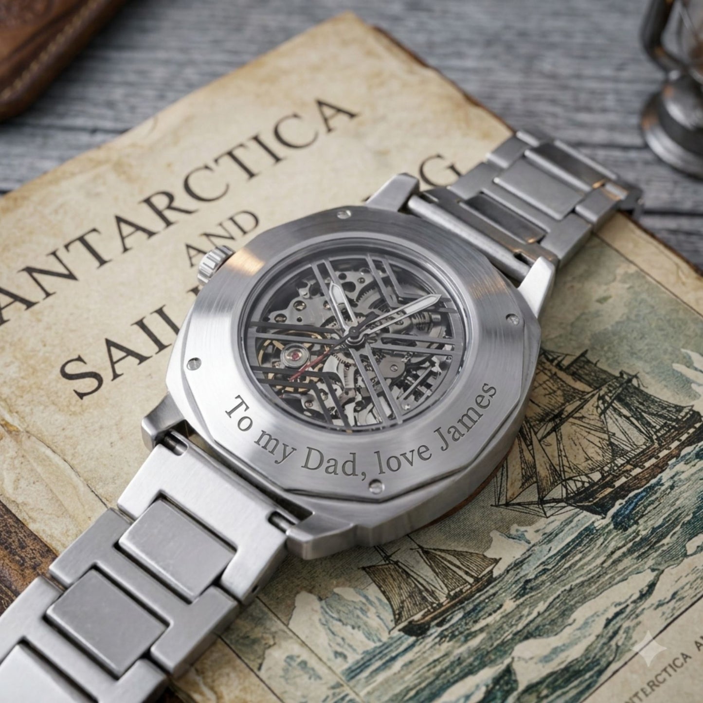 The Antarctic Men's Wood Watch