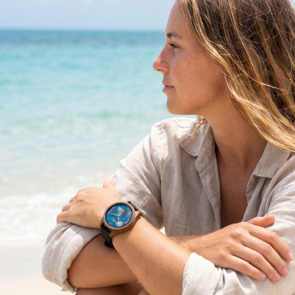 The Whitsundays Unisex Wood Watch