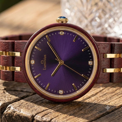 The Lilly Pilly Women's Wood Watch