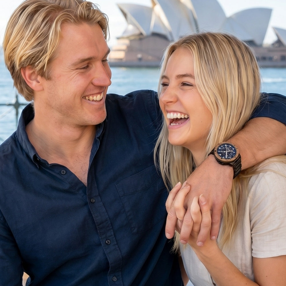 The Ulysses Men's Wood Watch