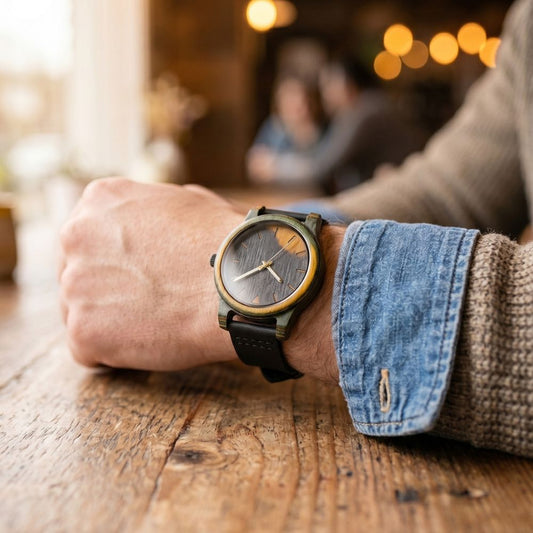 The Daintree Unisex Wood Watch